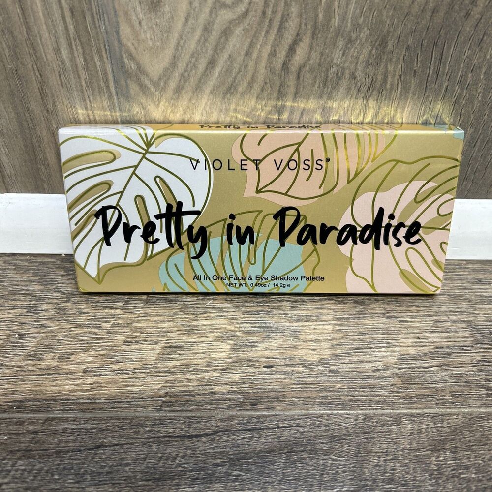 VIOLET VOSS NIB All in One Face Eyeshadow Blush Palette Pretty in Paradise